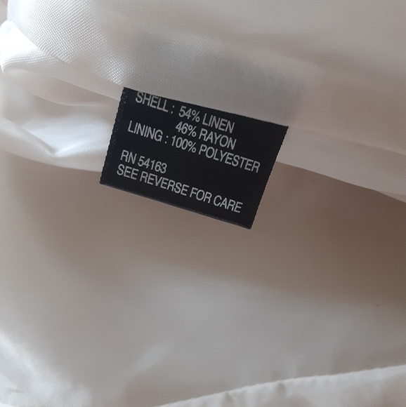 ELLEN TRACY Linen Blend Sleeveless Dress Size 4 - Picture 5 of 11